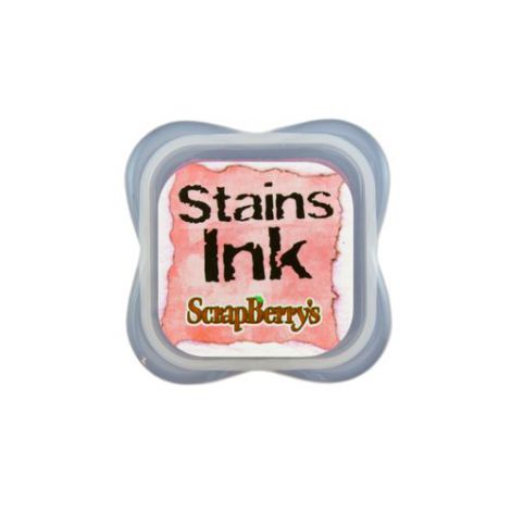 Tusz do papieru StainsInk ScrapBerrys  Czerwony